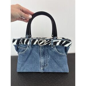 Denim Jean Booty Bag Purse
